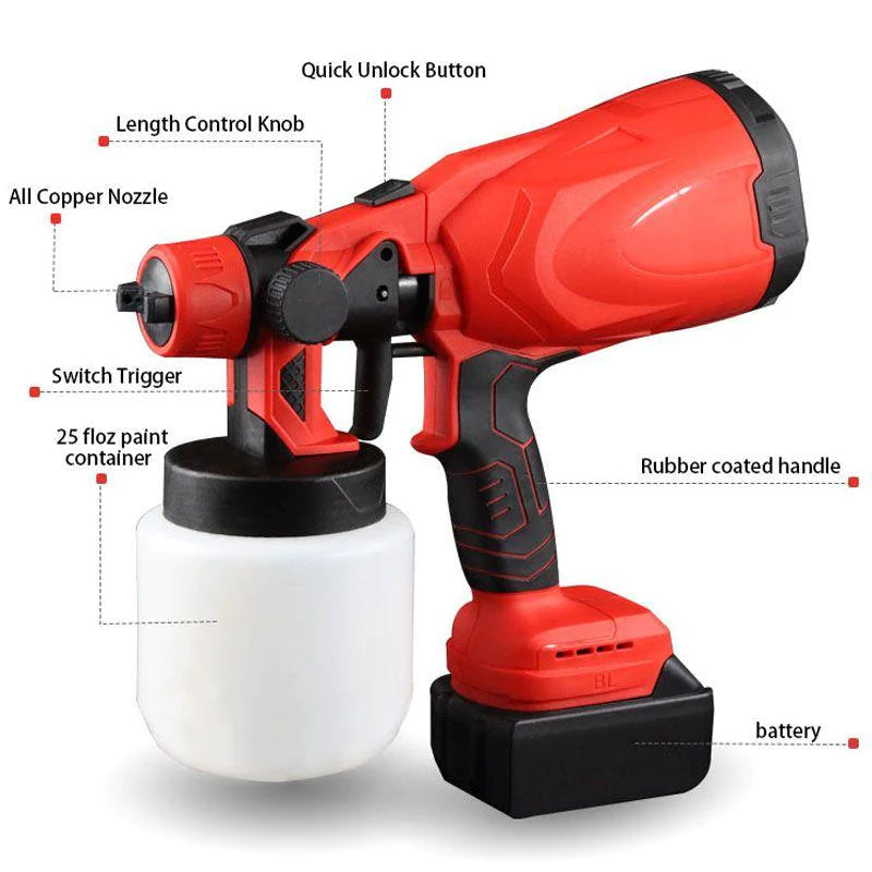 Men'sToolsClub™ Portable Paint Spray Gun